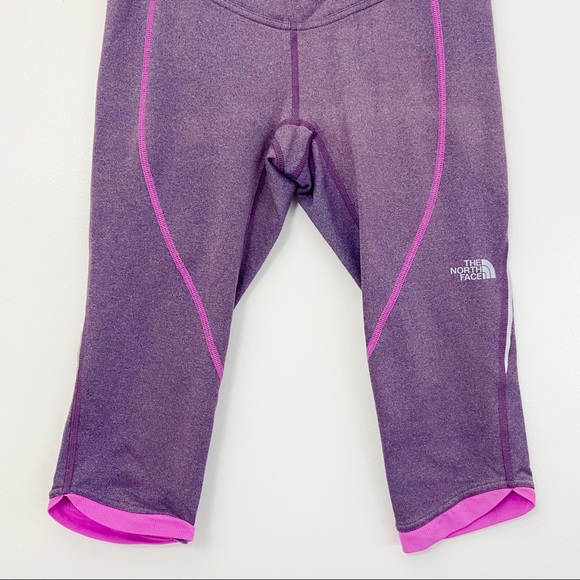 The North Face Leggings Capris Purple Pink Small - Picture 4 of 8
